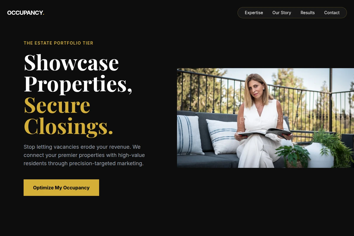Occupancy Real Estate Marketing